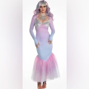 Mystical Mermaid Halloween Costume - Adult Novelty or  Cosplay Outfit